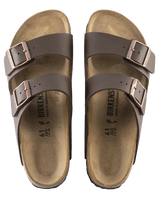 The Birkenstock Mens Arizona Sandals in Dark Brown