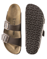 The Birkenstock Mens Arizona Sandals in Dark Brown