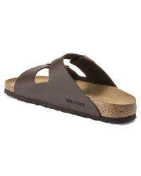 The Birkenstock Mens Arizona Sandals in Dark Brown