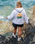 Polzeath Arch Hoodie in White