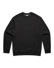 The AS Colour Mens Relax Faded Crew Sweatshirt in Faded Black