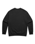 The AS Colour Mens Relax Faded Crew Sweatshirt in Faded Black