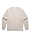 The AS Colour Mens Relax Faded Crew Sweatshirt in Faded Bone