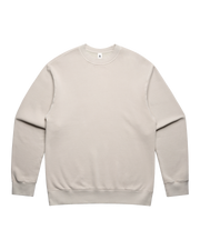 The AS Colour Mens Relax Faded Crew Sweatshirt in Faded Bone