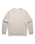 The AS Colour Mens Relax Faded Crew Sweatshirt in Faded Bone