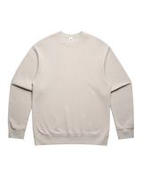 The AS Colour Mens Relax Faded Crew Sweatshirt in Faded Bone