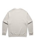 The AS Colour Mens Relax Faded Crew Sweatshirt in Faded Bone