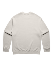The AS Colour Mens Relax Faded Crew Sweatshirt in Faded Bone