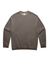 The AS Colour Mens Relax Faded Crew Sweatshirt in Faded Grey