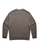 The AS Colour Mens Relax Faded Crew Sweatshirt in Faded Grey