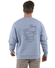 Logger Sweatshirt in Faded Powder