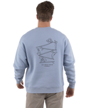 Logger Sweatshirt in Faded Powder