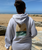 Polzeath Arch Hoodie in Faded Powder Blue