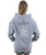 The Born by the Sea Womens Divine Hoodie in Faded Powder Blue