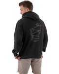 Logger Hoodie in Faded Black