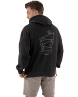 Logger Hoodie in Faded Black