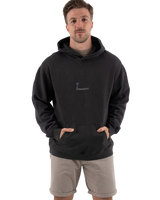 Logger Hoodie in Faded Black