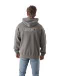 The Salt Water Seeker Mens Seeker Hoodie in Faded Grey