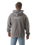 The Salt Water Seeker Mens Seeker Hoodie in Faded Grey