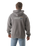 The Salt Water Seeker Mens Seeker Hoodie in Faded Grey