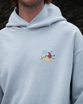 Surf Supply Hoodie in Faded Powder