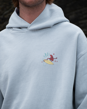 Surf Supply Hoodie in Faded Powder