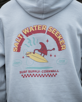 Surf Supply Hoodie in Faded Powder