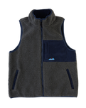 The Kavu Mens Cooper Fleece Gilet in Ocean Storm