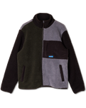 The Kavu Mens Wayside Zip Fleece Jacket in Timber Nights