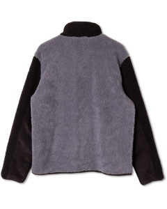 The Kavu Mens Wayside Zip Fleece Jacket in Timber Nights