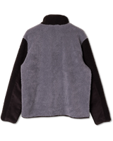 The Kavu Mens Wayside Zip Fleece Jacket in Timber Nights