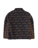 Wayside Zip Fleece Jacket in Walnut Mountain