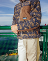 Wayside Zip Fleece Jacket in Walnut Mountain