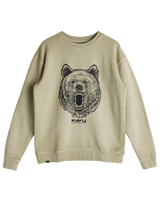 The Kavu Mens Kavu Core Crew Sweatshirt in Olive