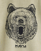 The Kavu Mens Kavu Core Crew Sweatshirt in Olive