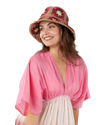 Sweetvine Bucket Hat in Magenta