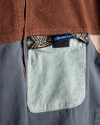 The Kavu Mens Throwshirt Flex Jacket in Colour Commotion