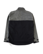 The Kavu Mens Throwshirt Flex Jacket in Black Granite