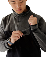 The Kavu Mens Throwshirt Flex Jacket in Black Granite