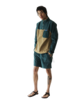 Throwshirt Flex Jacket in Green Space