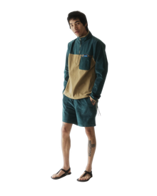 Throwshirt Flex Jacket in Green Space