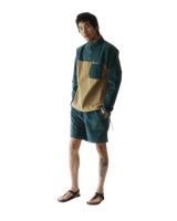 Throwshirt Flex Jacket in Green Space