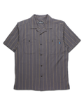 Island Bound Shirt in Granite Stripe