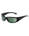 The Dirty Dog Banger Polarised Sunglasses in Black & Green