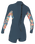 The O'Neill Womens Bahia 2/1mm Back Zip Spring Wetsuit in Copenblue, Painted Tropics & Copenblue
