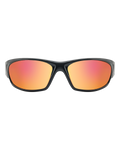 The Dirty Dog Stoat Polarised Sunglasses in Black & Grey Red Fusion