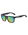 Monza Polarised Sunglasses in Black & Green