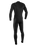 The O'Neill Mens Hyperfreak 3/2mm+ Chest Zip Wetsuit in Black