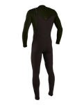 The O'Neill Mens Hyperfreak 5/4mm+ Chest Zip Wetsuit in Arabica & Ranger
