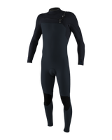 Hyperfreak 5/4mm+ Chest Zip Wetsuit in Carbon & Dark Slate
